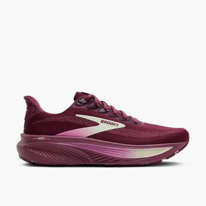 Brooks Women's Ghost 17 - Burgundy/Pink/Green