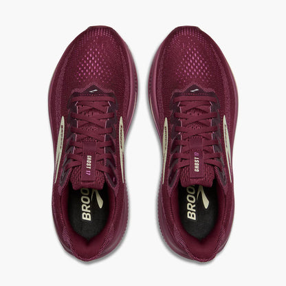 Brooks Women's Ghost 17 - Burgundy/Pink/Green