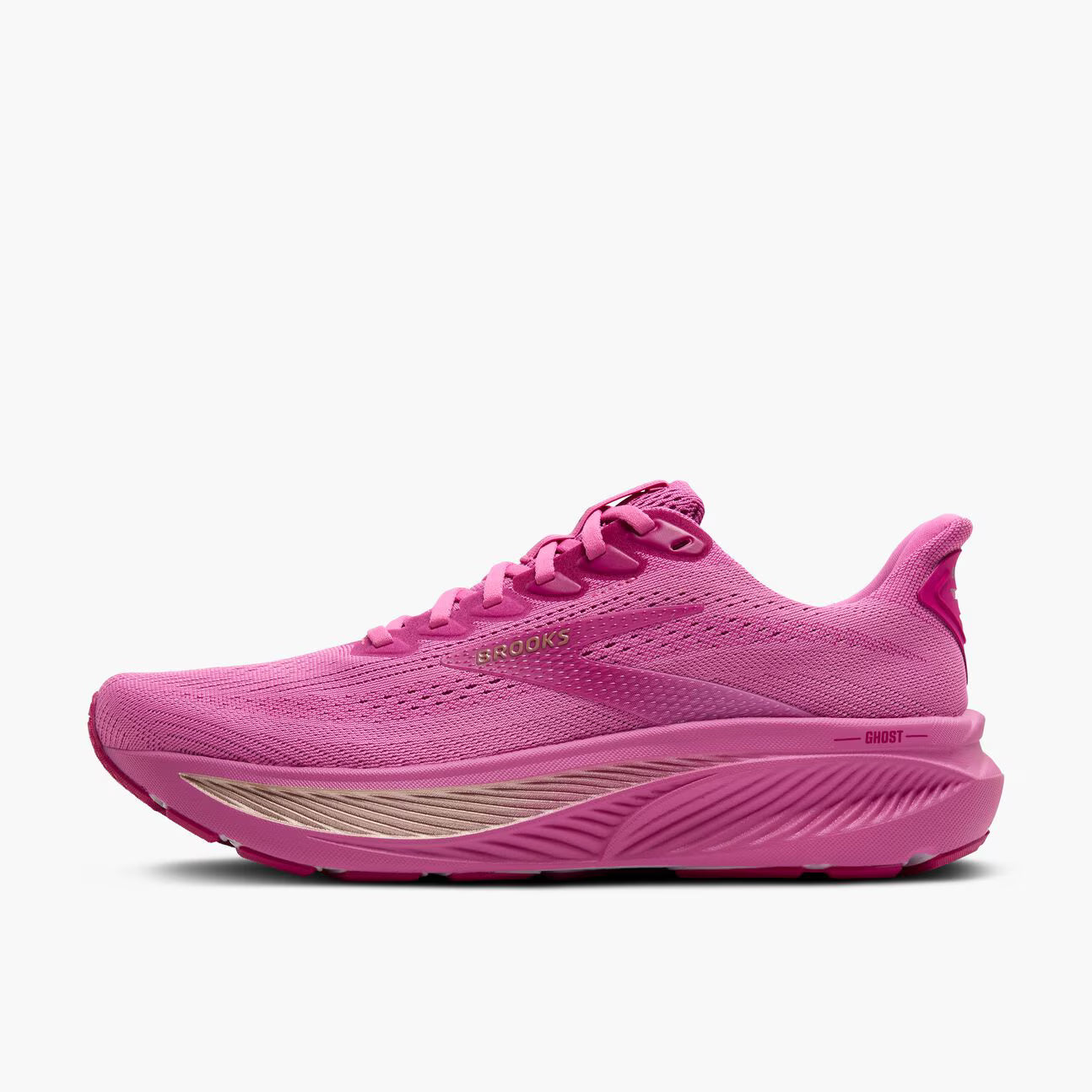 Brooks Women's Ghost 17 - Pink/Fuchsia/Gold