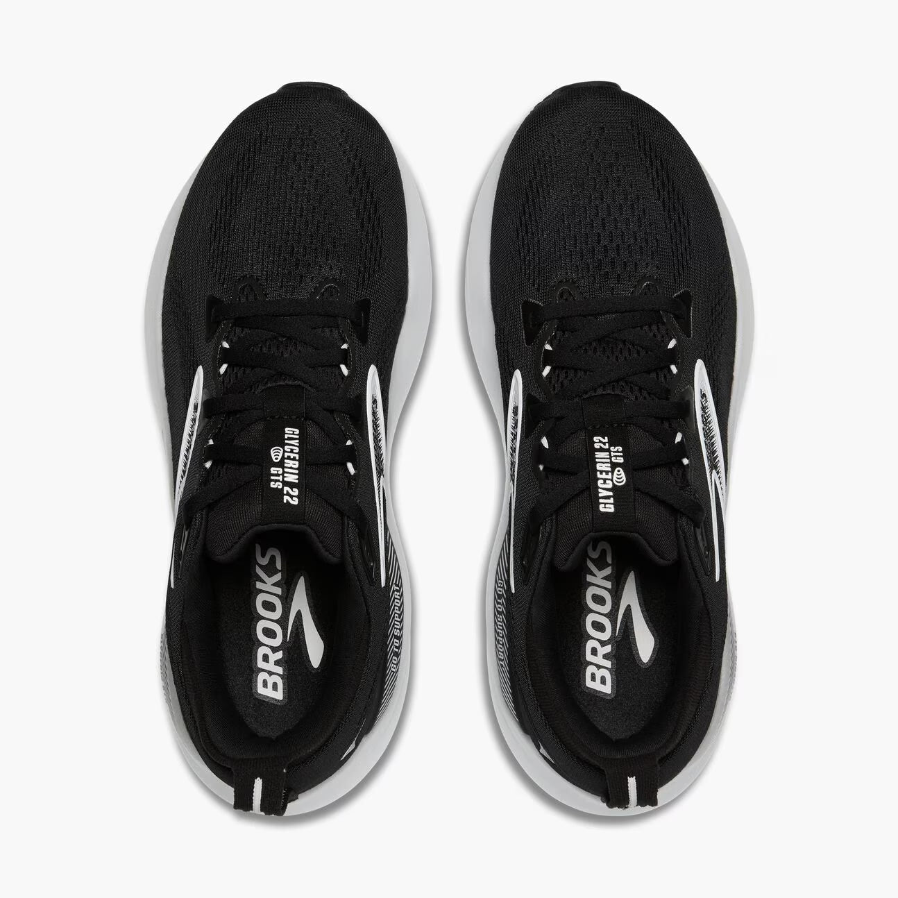 Brooks Women's Glycerin GTS 22 - Black/Grey/White