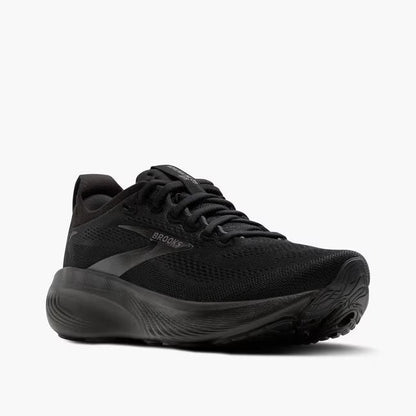 Brooks Women's Adrenaline GTS 25 - Black/Black/Ebony - Extra Wide (2E)