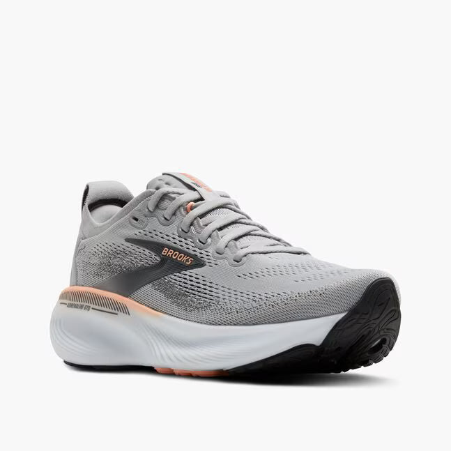 Brooks Women's Adrenaline GTS 25 - Grey/Blackened Pearl/Coral