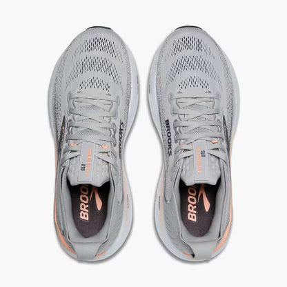 Brooks Women's Adrenaline GTS 25 - Grey/Blackened Pearl/Coral