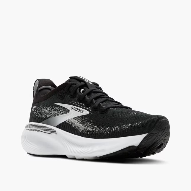 Brooks Women's Adrenaline GTS 25 - Black/Grey/White - Extra Wide (2E)