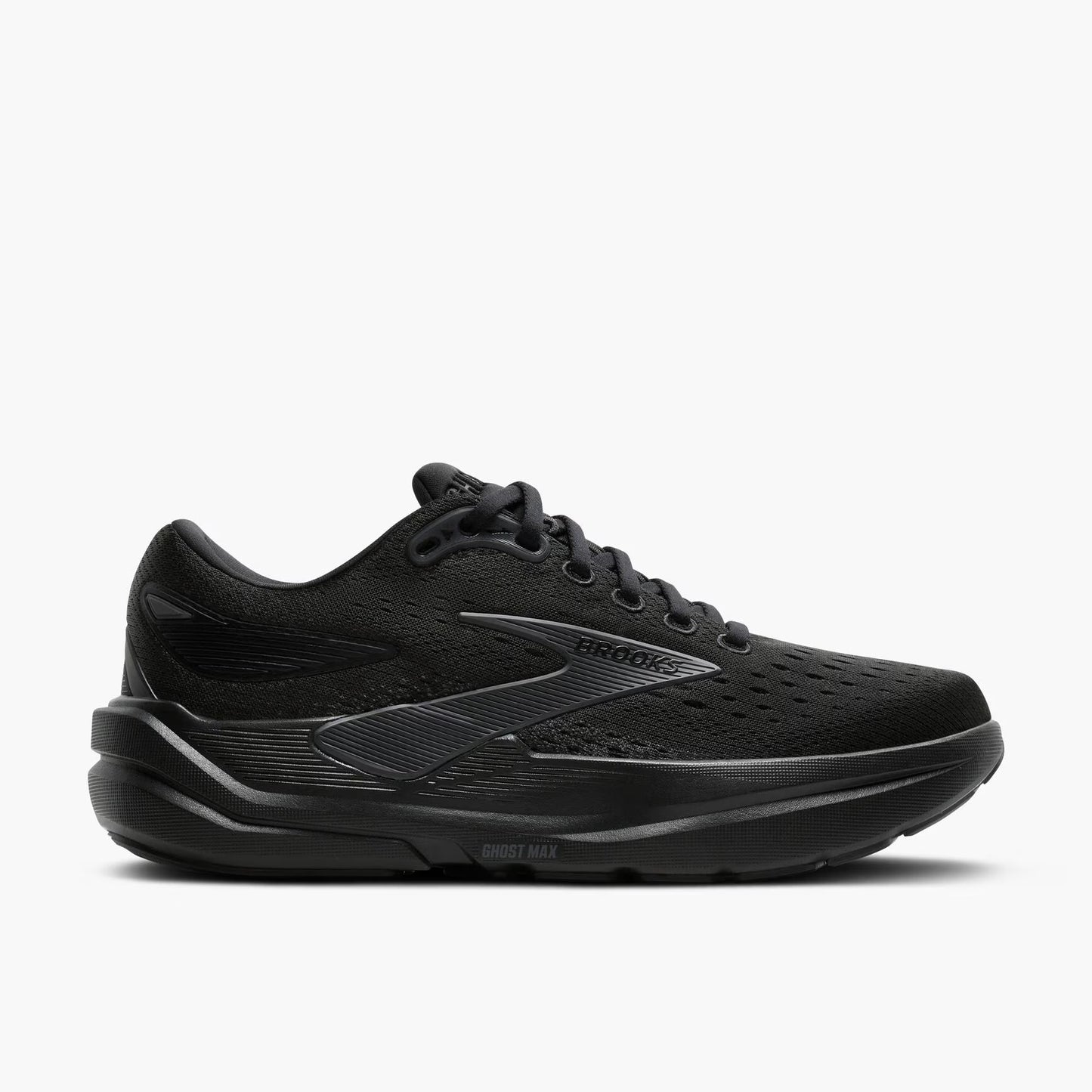 Brooks Men's Ghost Max 3 - Black/Black/Ebony