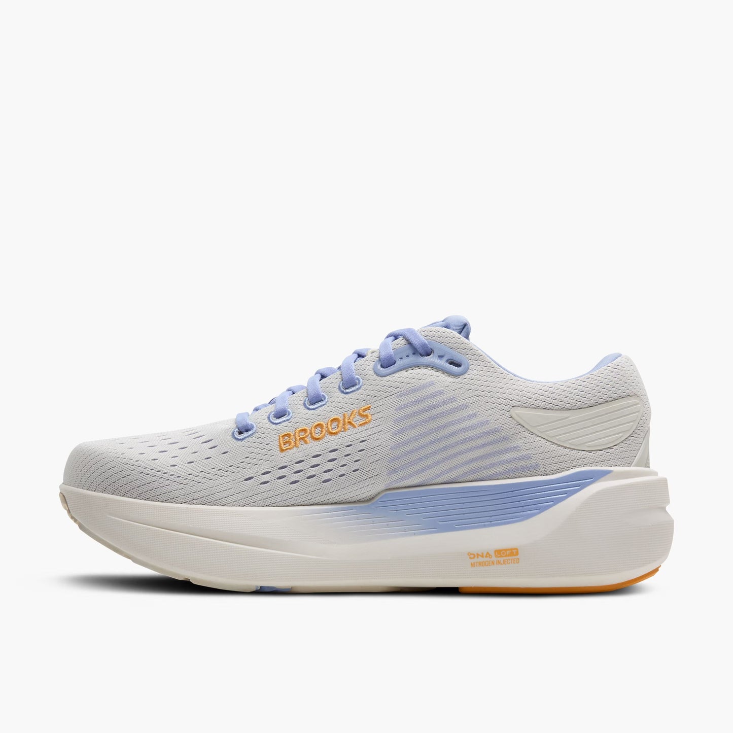 Brooks Womens Ghost Max 3 - Coconut/Blue Heron/Orange (1204571B151)