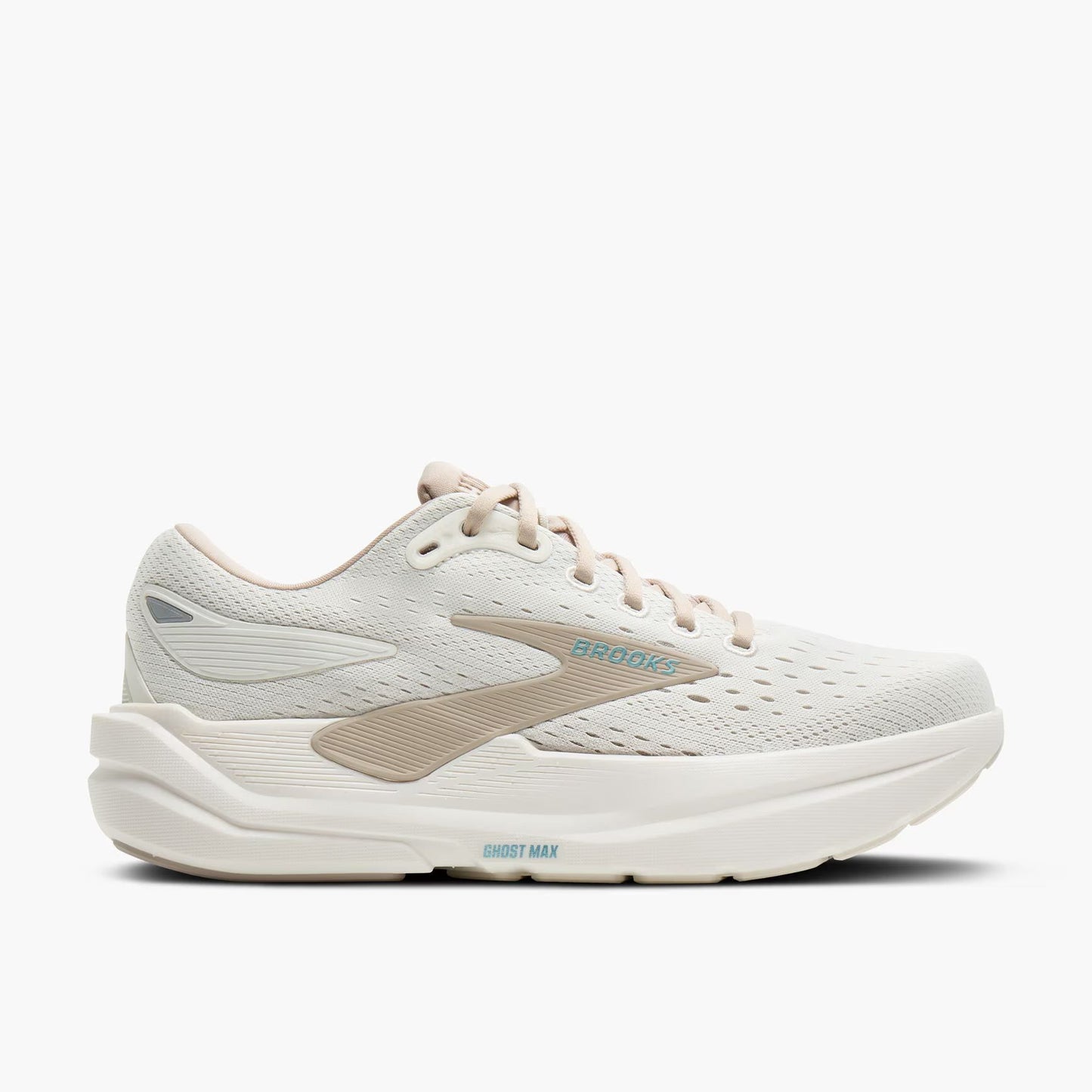 Brooks Women's Ghost Max 3 - Coconut/Chateau Grey/Blue