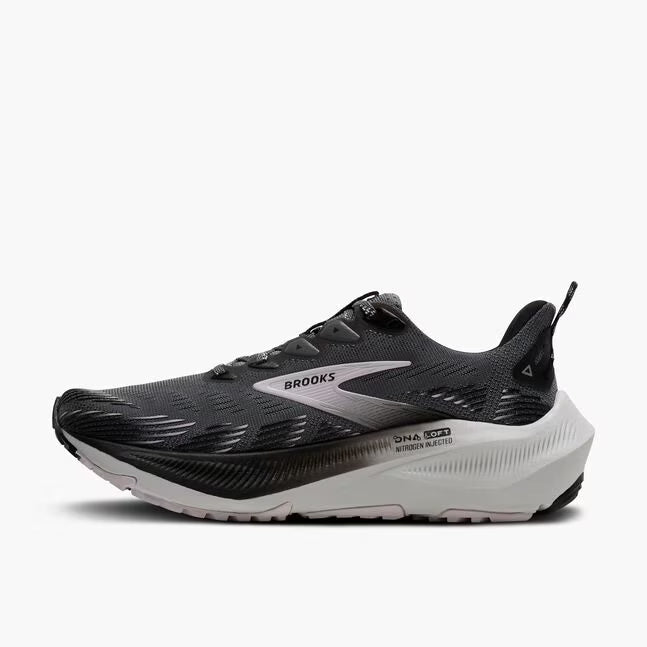 Brooks Ghost Trail Women's - Poppy Seed/Black/Pink - Wide