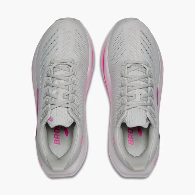 Brooks Glycerin Max 2 Women's - Oyster/Argyle/Cyber Pink