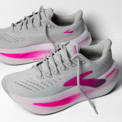 Brooks Glycerin Max 2 Women's - Oyster/Argyle/Cyber Pink