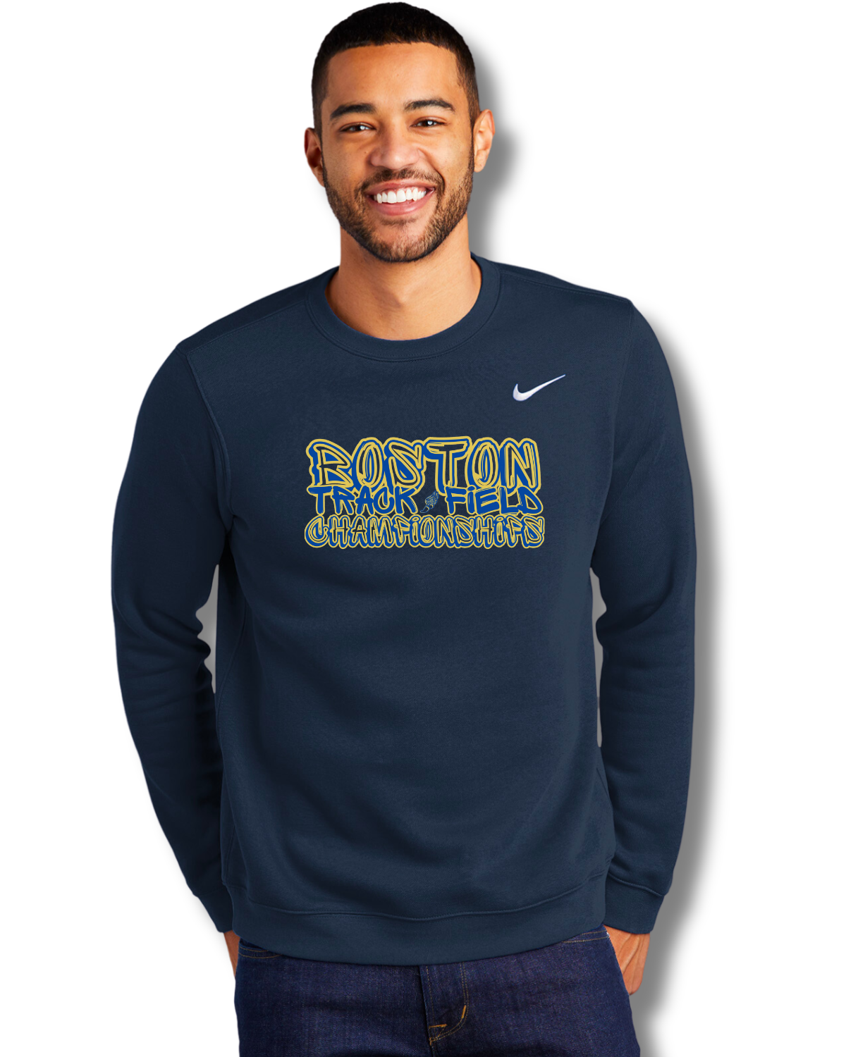 Boston City Championship- Nike Club Fleece Crew (CJ1614)