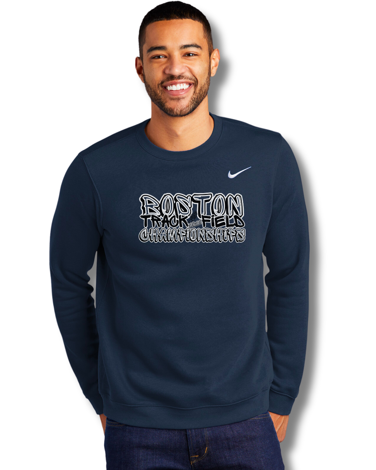 Boston City Championship- Nike Club Fleece Crew (CJ1614)