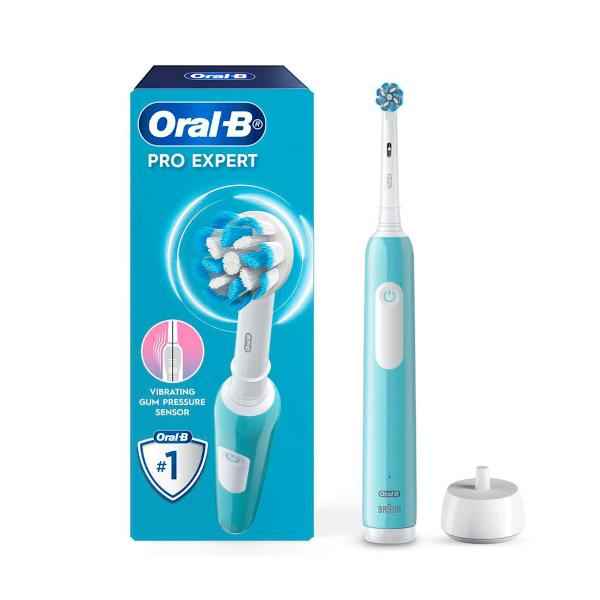 *ORAL B PRO EXPERT D/C E-TOOTHBRUSH TURQUOISE 1 PACK
