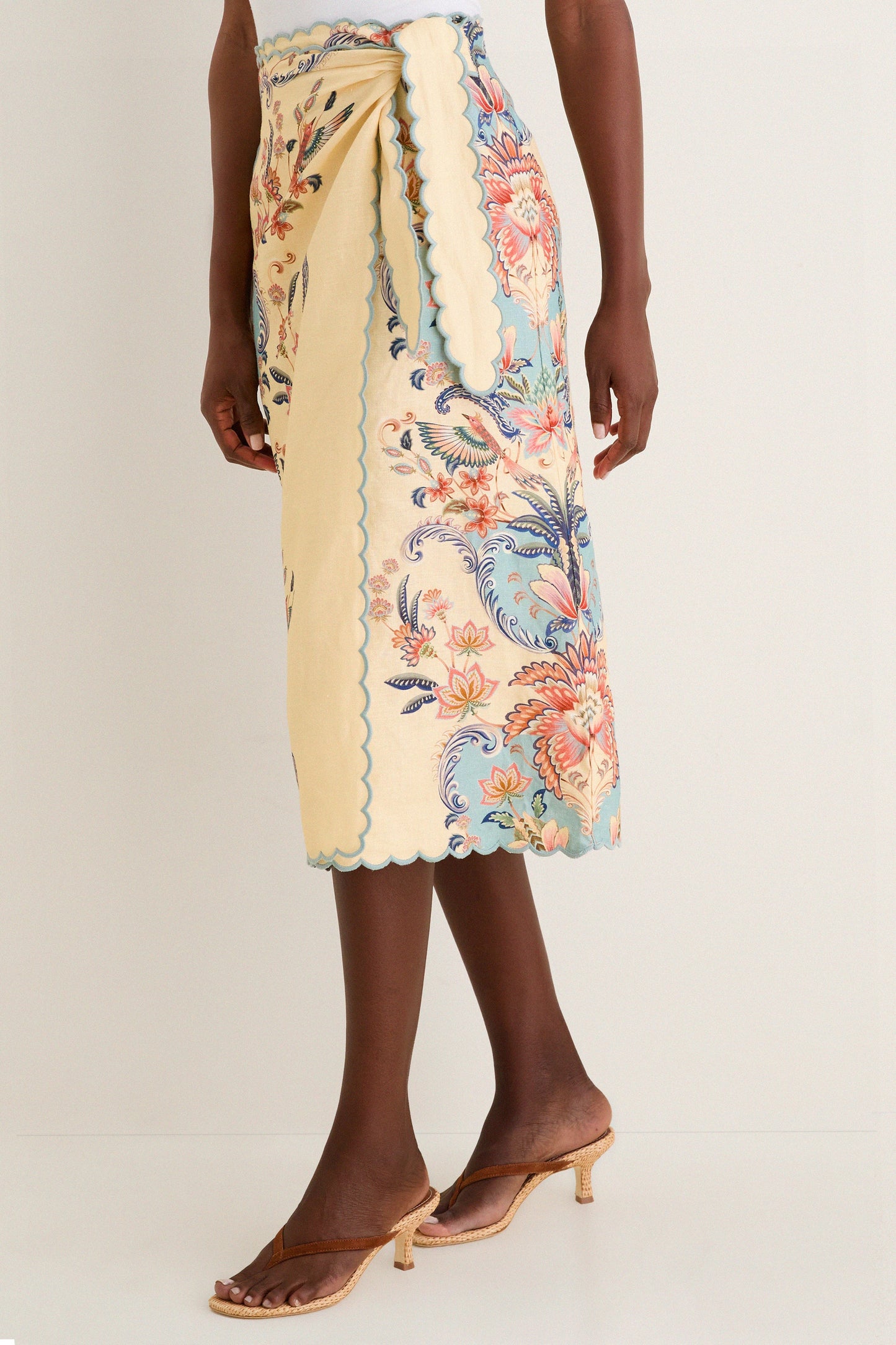 Boho Beauty Butter Midi Skirt