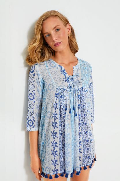 Blue Chichi Seychelles Short Tunic
