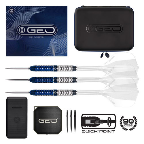 HARROWS - 23g Geo 01 Quick Point Darts - 90% Tungsten