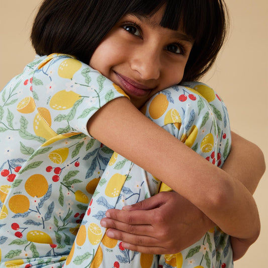 Citrus Summer Short Sleeve Pyjamas