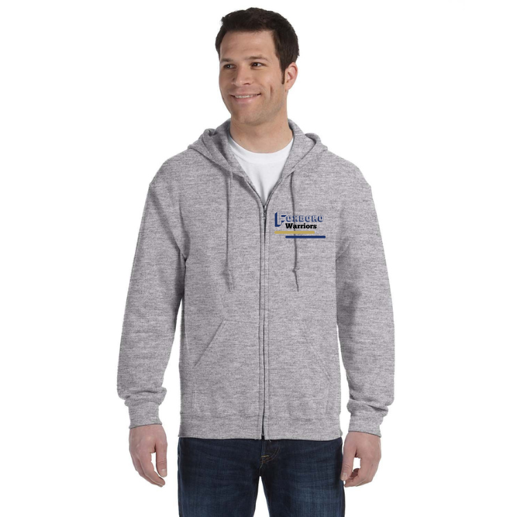Ahern - Adult Full Zip Hooded Sweatshirt (18600)