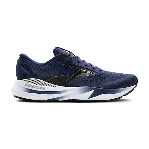 Brooks Mens Adrenaline GTS 24 Wide- Peacoat/Black/Sharp Green (1104372E423)