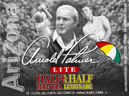 AriZona Iced Tea Arnold Palmer Half And Half - 11.5 oz Cans 12 Pack
