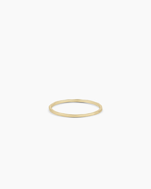 14K Gold Classic G Ring