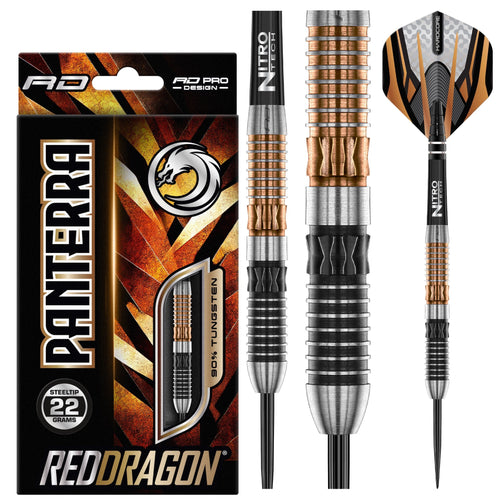 RED DRAGON - Panterra Darts - 90% Tungsten - 22g