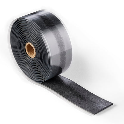 FS USA Fuseall Silicone Tape: Enhanced Padding and Grip Waterproof Tape for Sports Equipment Gym Accessories and Outdoor/General Purpose Tools 7’ L x 1” W Black