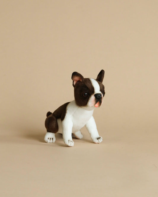 Boston Terrier Tea Dog Cup Stuffed Animal