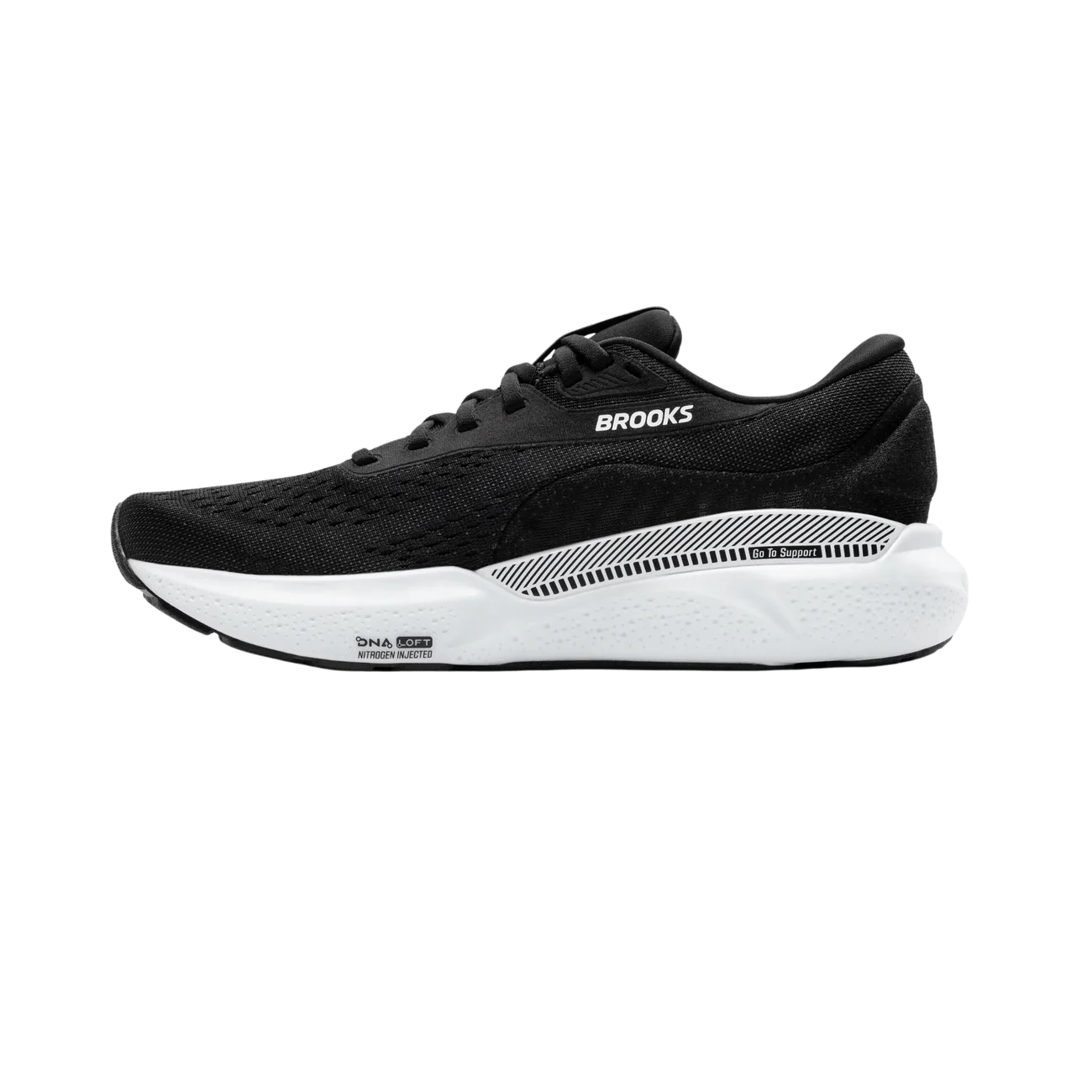 Brooks Womens Adrenaline GTS 24 Wide - Black/White (1204261D087)