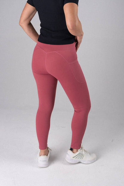 Alyth Active Luminous ULTRA gravity soft stay leggings 25" - Pink Rouge - WOMEN