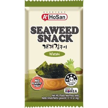 A+ Seaweed Snack Wasabi 4g