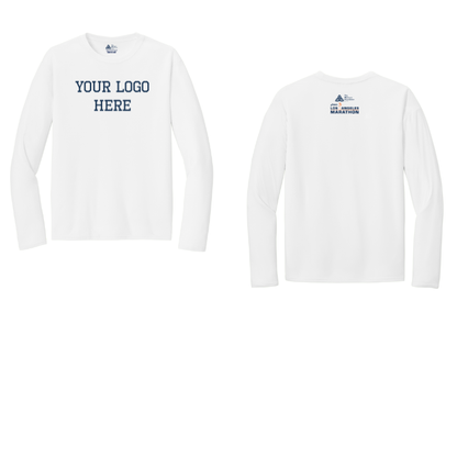 2026 Los Angeles Marathon Partners & Sponsors  - "Run In" Adult Unisex Long Sleeve Performance Tee (PC380LS)