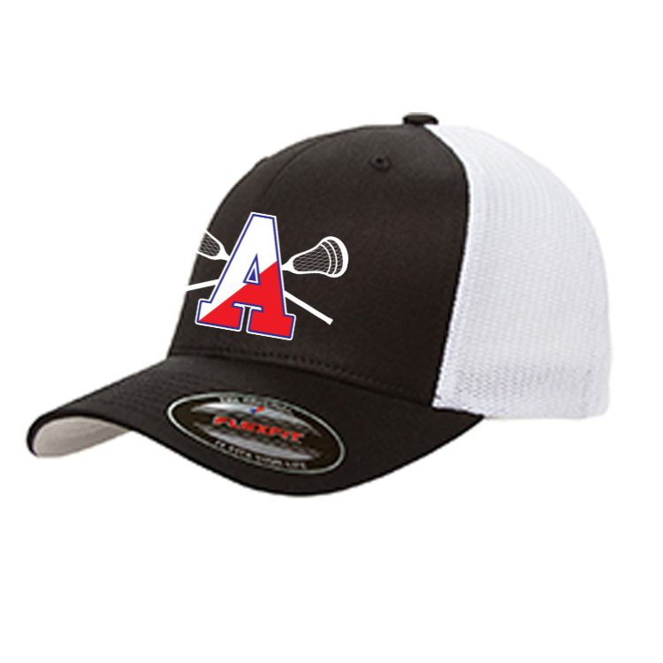 Ashland Youth Lacrosse - Flexfit Adult Fit Trucker Hat (6511)