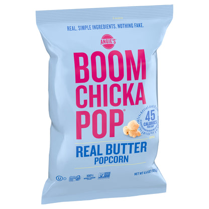 Angie's Boom Chicka Pop Real Butter Popcorn - 4.4 OZ 12 Pack