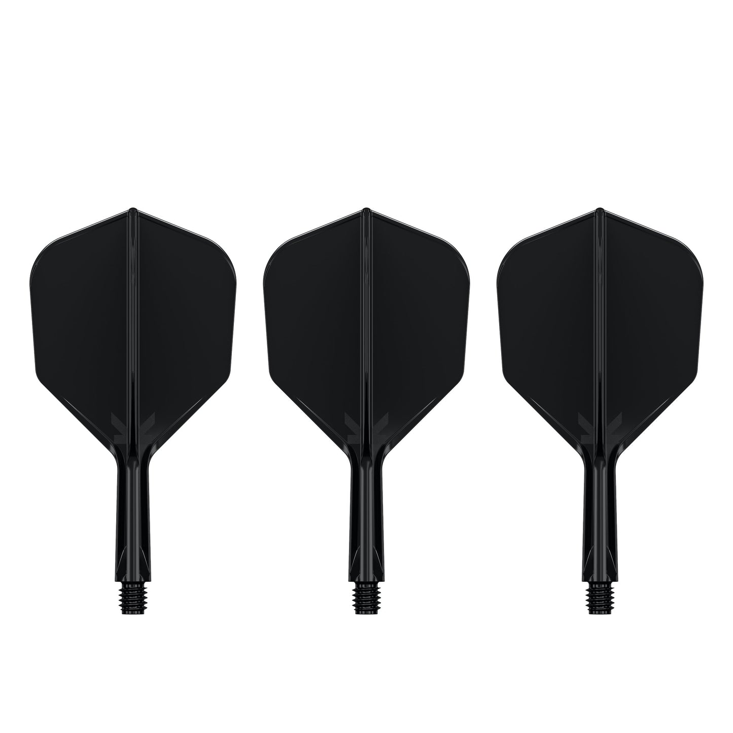 TARGET - K-FLEX All-In-One Moulded Flights NO6 Size - BLACK