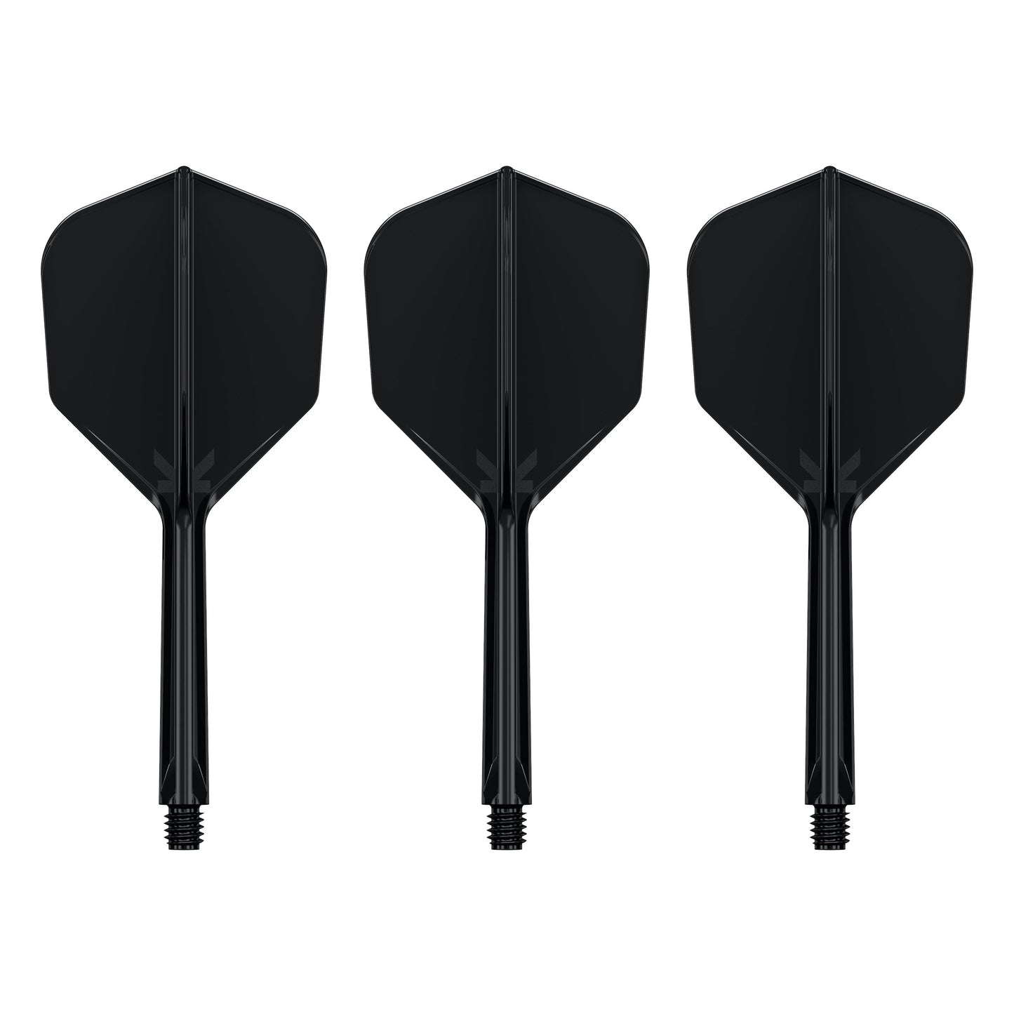 TARGET - K-FLEX All-In-One Moulded Flights NO6 Size - BLACK