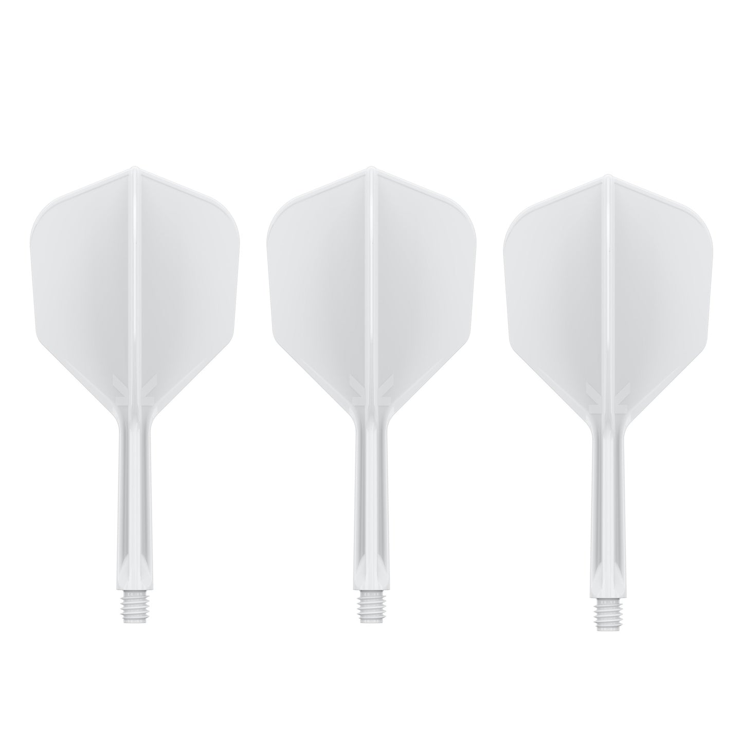 TARGET - K-FLEX All-In-One Moulded Flights NO6 Size - WHITE