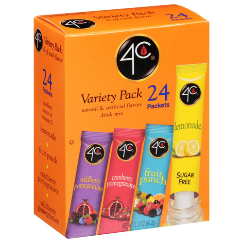 4C Sugar Free Stix Variety Pack - 2.376 OZ 6 Pack