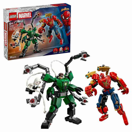 Action Mech Battle Building Set with Figures
