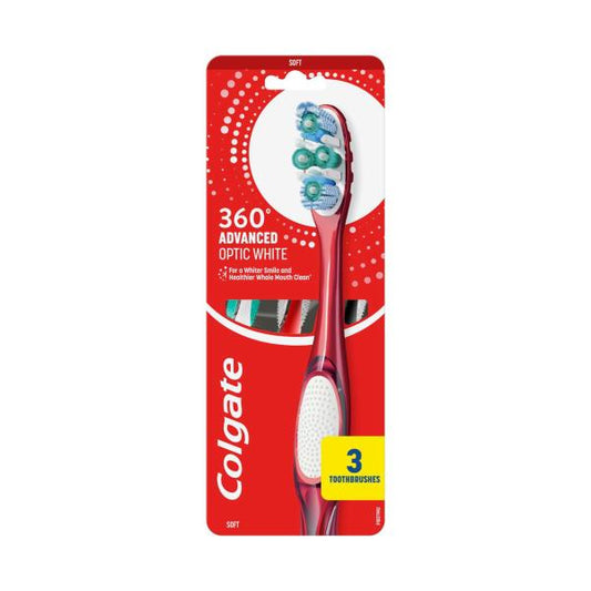 360 Optic White Toothbrush Soft