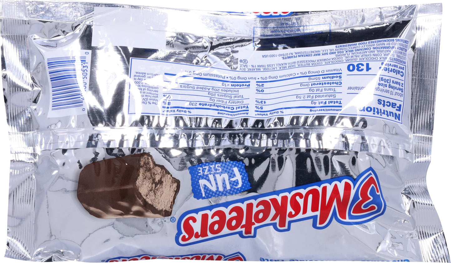3 Musketeers Fun Size Bars 10.48 oz - 16 Pack
