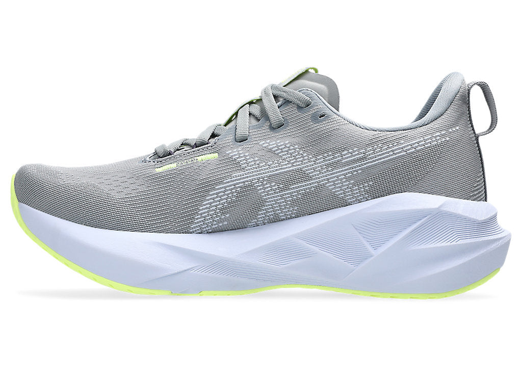 Asics Womens Novablast 5- Gravel/Blue Fade (1012B765-020)