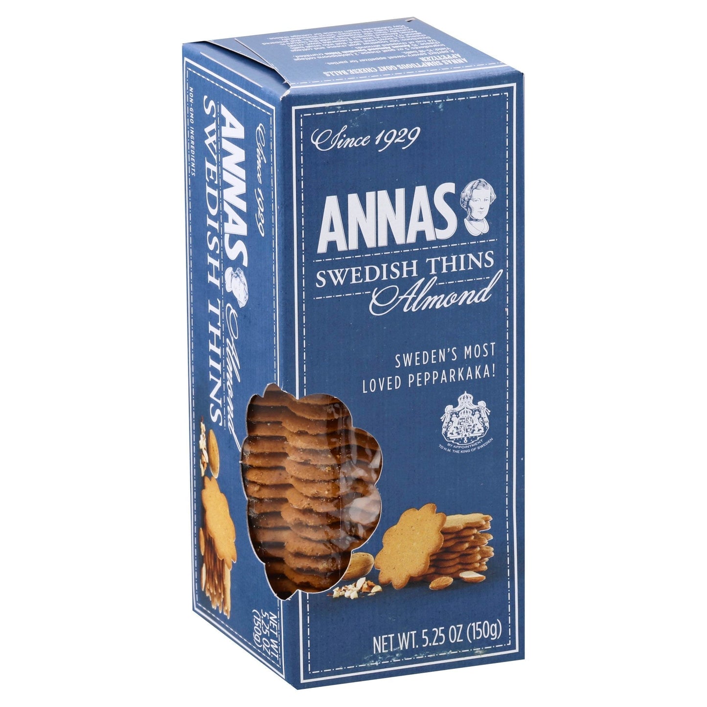 Anna's Almond Cinnamon Thins - 5.3 OZ 12 Pack