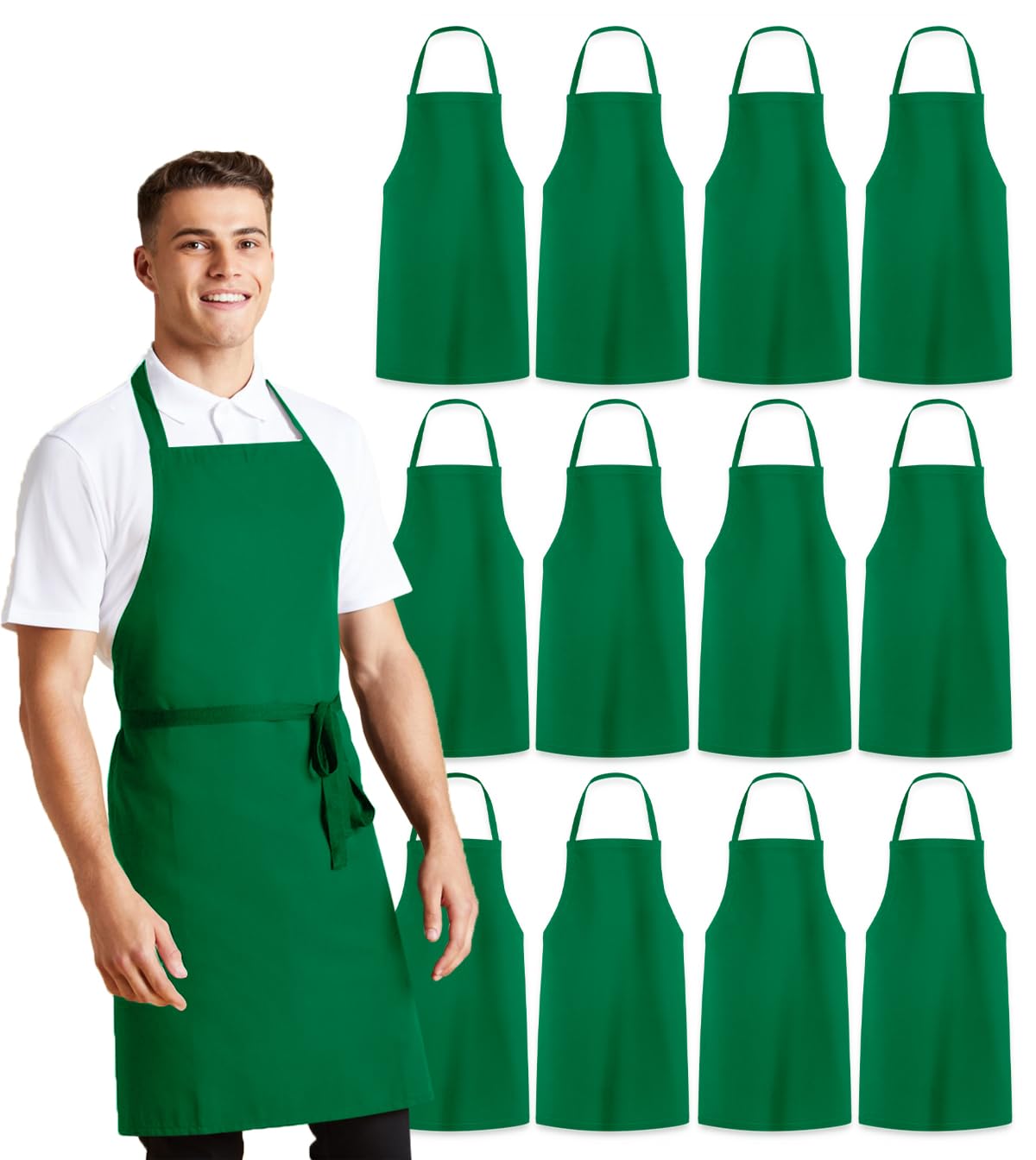Green aprons for adults Green apron for women cooking aprons for mens apron kitchen apron women chef apron for men bbq apron for men bulk aprons bulk cooking aprons for women