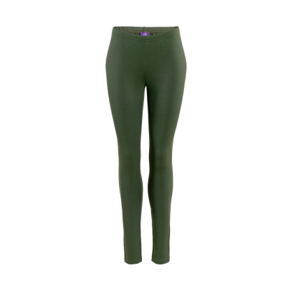 Organic Stretch Fleece Leggings: Womens