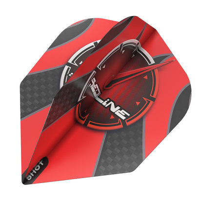 SHOT - Redline M4CH1 Dart Flight Set - Small Standard