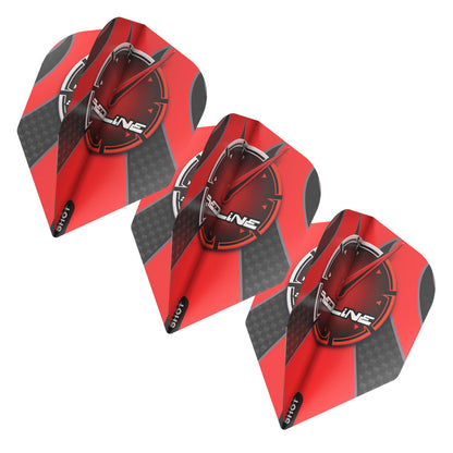 SHOT - Redline M4CH1 Dart Flight Set - Small Standard