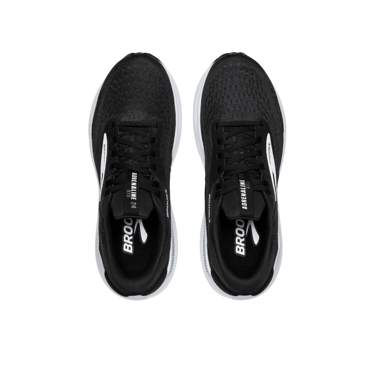 Brooks Womens Adrenaline GTS 24 Wide - Black/White (1204261D087)