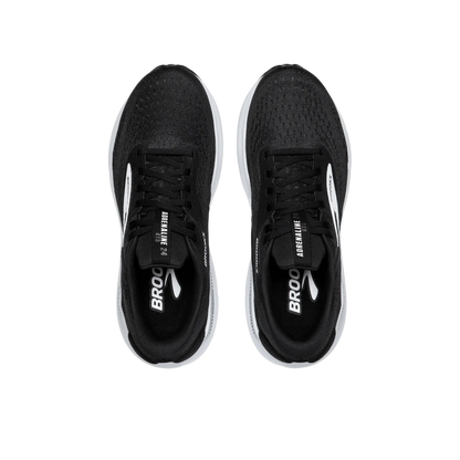 Brooks Womens Adrenaline GTS 24 Wide - Black/White (1204261D087)