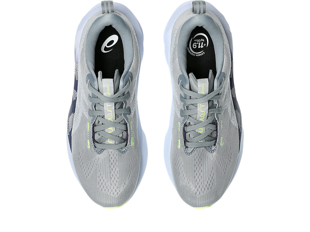 Asics Womens Novablast 5- Gravel/Blue Fade (1012B765-020)